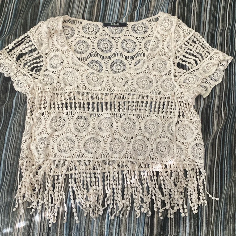 WOMENS DULCIE FESTIVAL CORE KNIT TOP - Picture 1 of 1